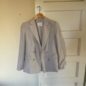 Aritzia/ Wilfred double breast blazer
